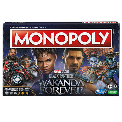 Hasbro Gaming Monopoly Marvel Black Panther Wakanda Forever Game