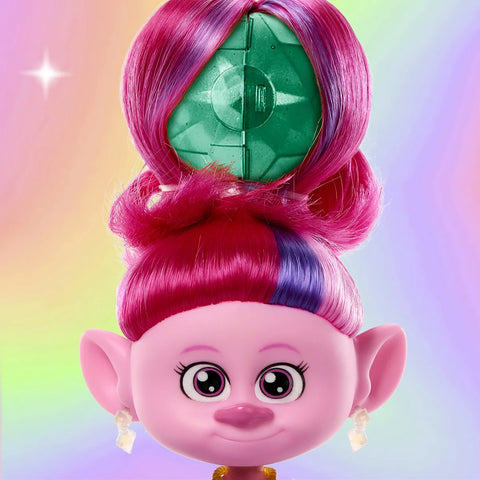 Trolls Band Together Queen Poppy Hairsational Reveals Doll