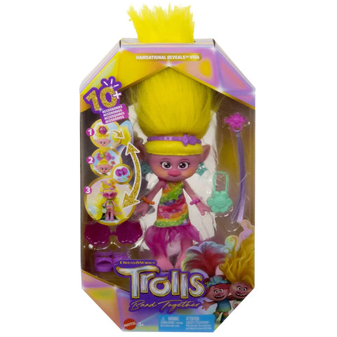 Mattel Trolls Band Together - Viva Hairsational Reveals Doll