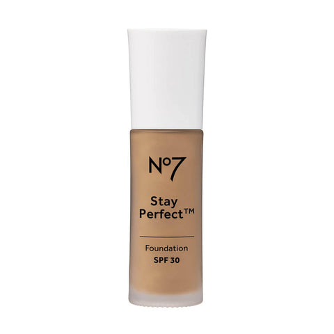 No7 Stay Perfect Foundation 24 Deeply Honey 30ml
