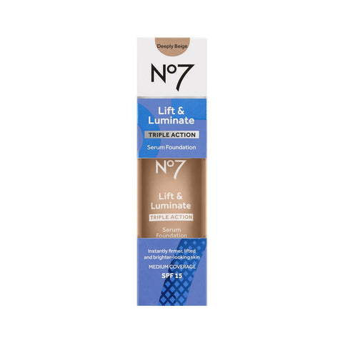 No7 Lift And Luminate Triple Action - Deeply Beige