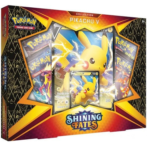 Pokemon - Shining Fates Pikachu V Collection Box - (Damaged Packaging)