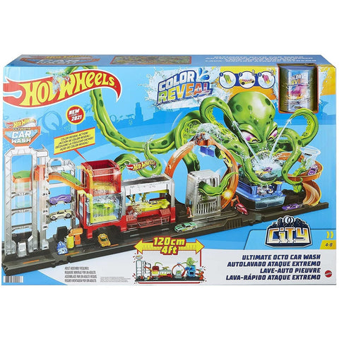 Ultimate Octo Car Wash Playset with Colour Reveal Car - Multi