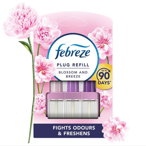 Febreze 3Volution Air Freshener Plug In Refill Blossom &amp; Breeze 20ml | Clearance