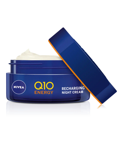 Nivea Q10 Energy Recharging Night Cream with Vitamin C - 50ml