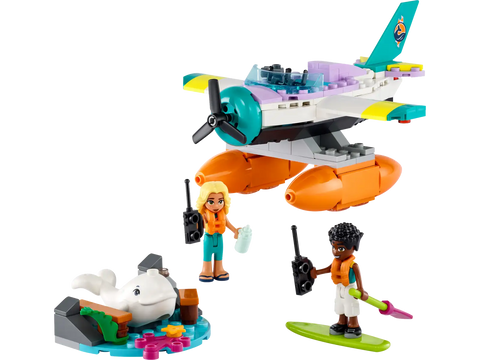 LEGO 41752 Friends Sea Rescue Plane Toy with Whale Figure