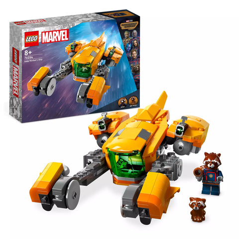 LEGO - Marvel Baby Rocket's Ship Building Toy Set #76254