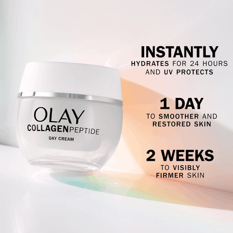 Olay Collagen Peptide Day Cream Face Moisturiser SPF 30 REFILL