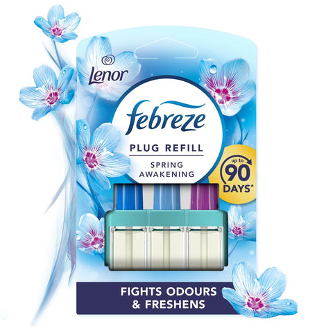 Febreze 3Volution Air Freshener Plug In Refill Lenor Spring Awakening | Clearance