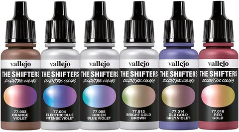 Vallejo Shifters Space Dust, AV Vallejo - The Shifters - Space Dust (6),17 ml (Pack of 6)