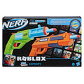 Nerf Roblox Jailbreak: Armoury Hammer Action Blasters 2 Pack