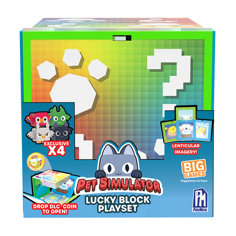 Pet Simulator Series 2 Lucky Block Playset