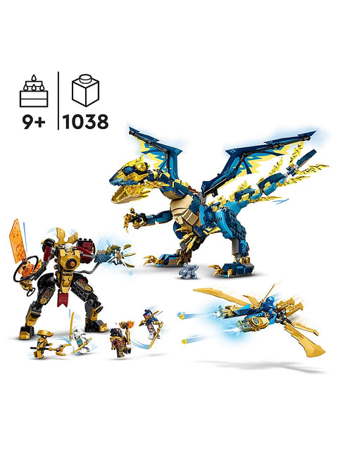 LEGO - Ninjago Elemental Dragon vs. The Empress Mech #71796 | Damaged Packaging