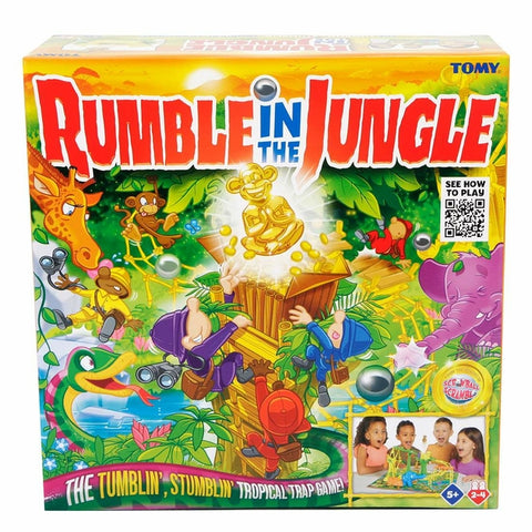 Tommy Rumble in the Jungle Board Game