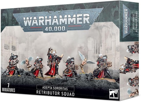 Warhammer 40k Adepta Sororitas, Citadel Miniatures - Warhammer 40K Adepta Sororitas - Retributor Squad