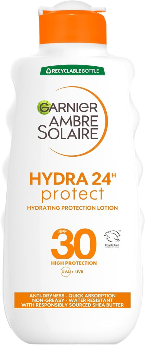 Garnier Ambre Solaire Hydra 24 Hour Protect Hydrating Protection Lotion SPF30 - 200ml