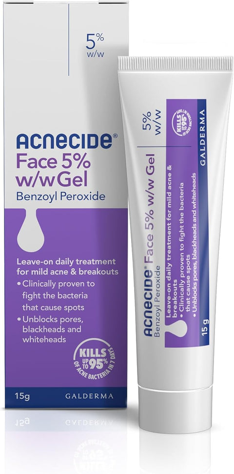 Acnecide Face 5% w/w Gel 15g