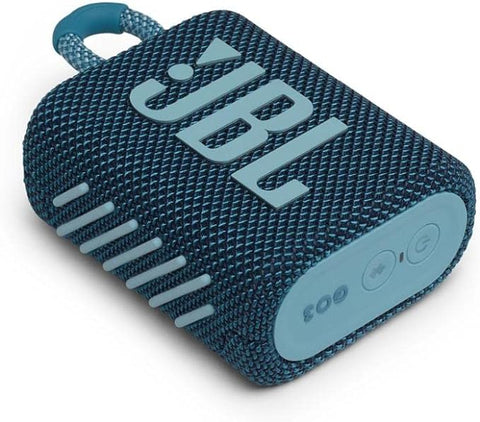 JBL GO 3 | Wireless Bluetooth Portable Speaker | Blue | Damaged Packaging