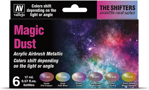 The Shifters Magic Dust, AV Vallejo - The Shifters - Magic Dust (6), 17 ml (Pack of 6)