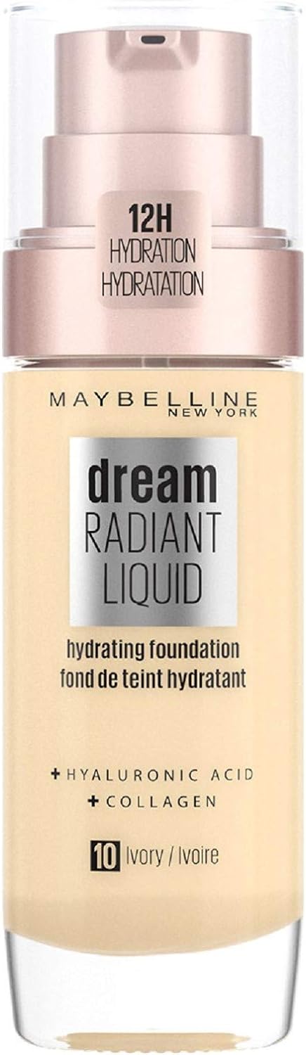 Maybelline Foundation, Dream Radiant Liquid - 30ml