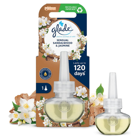 Glade Plug In Refill Electric Scented Oil Bali Sandalwood 20ml | Clearance