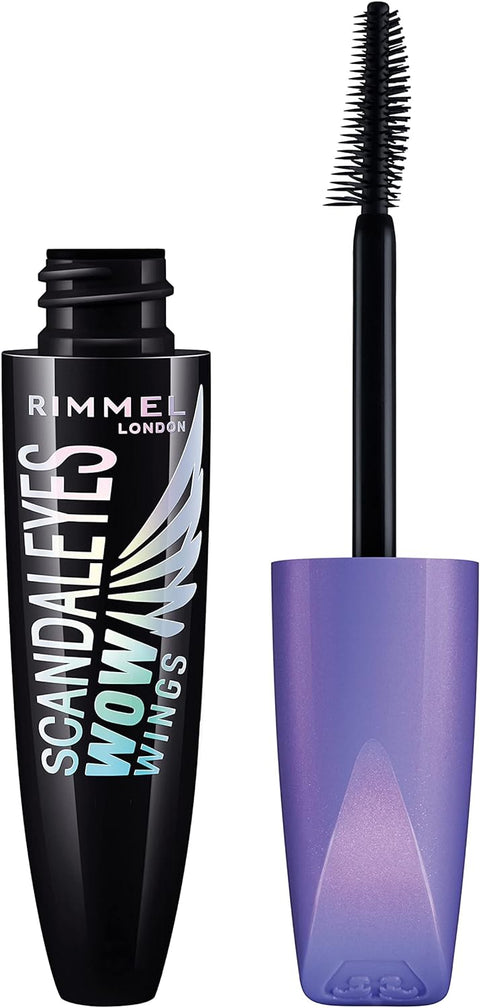Rimmel Scandaleyes Wow Wings Mascara, Extreme Black, 12ml