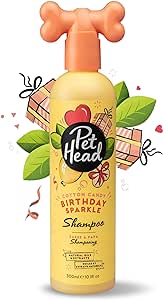 Pet Head - Dog Shampoo Birthday Sparkle, Cotton Candy - 300ml