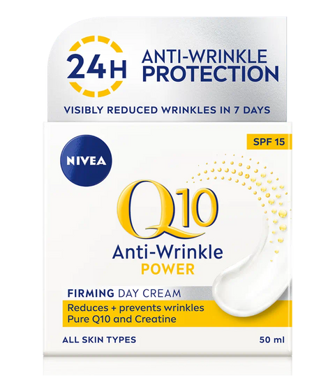 Nivea Q10 Power Anti-Wrinkle + Firming Face Cream - 50ml