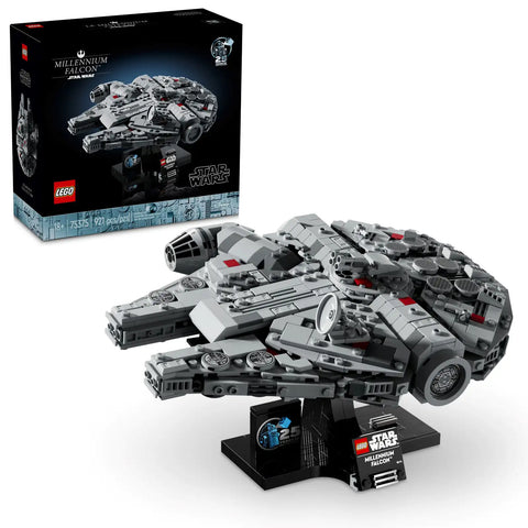 LEGO 75375 star wars millennium falcon model set for adults