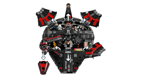 LEGO 75389 Star Wars The Dark Falcon Set