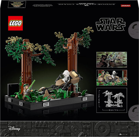 LEGO - Star Wars Endor Speeder Chase Diorama Model Set #75353