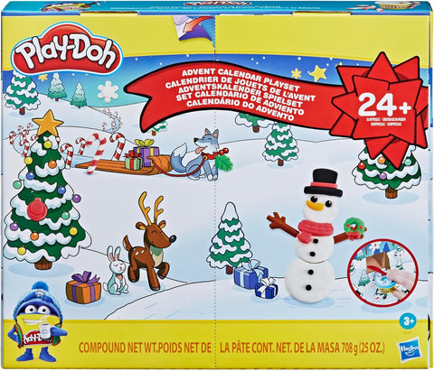 Play-Doh Advent Calendar Toy for Children 3 Years and Up with Over 24 Surprises