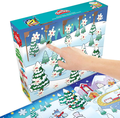 Play-Doh Advent Calendar Toy for Children 3 Years and Up with Over 24 Surprises