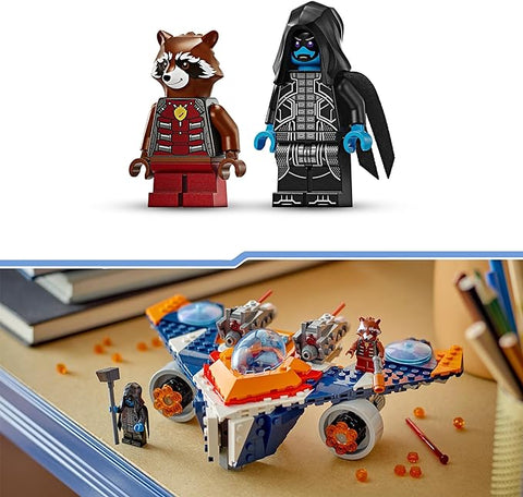 LEGO - Marvel Rocket’s Warbird vs. Ronan, Buildable Super Hero Spaceship #76278
