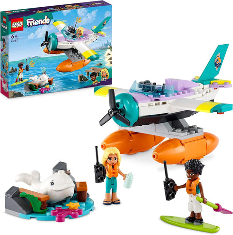Lego 41752 Friends Sea Rescue Plane Toy with Whale Figure