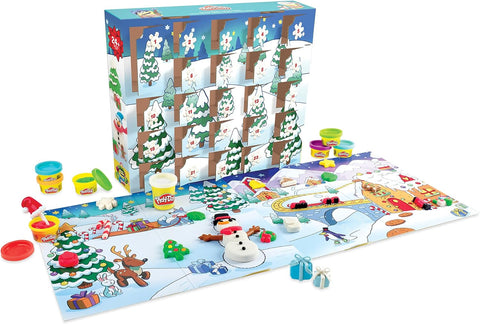 Play-Doh Advent Calendar Toy for Children 3 Years and Up with Over 24 Surprises