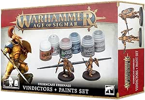 Citadel Miniatures - Warhammer Age of Sigmar Stormcast Eternals Vindictors & Paint Set