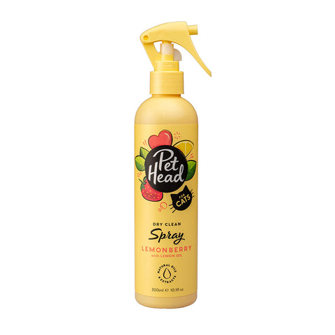 Pet Head Lemonberry Cat Dry Clean Spray 300ml