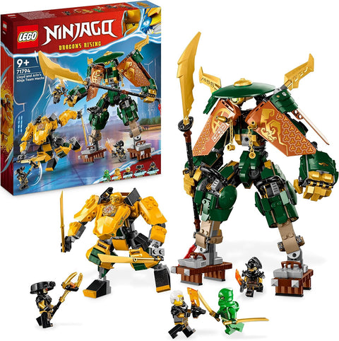 LEGO - NINJAGO Lloyd and Arin's Ninja Team Mechs Set #71794