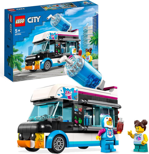 LEGO 60384 City Penguin Slushy Van, Truck