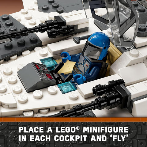 LEGO - Star Wars  Mandalorian Fang Fighter vs TIE Interceptor #75348