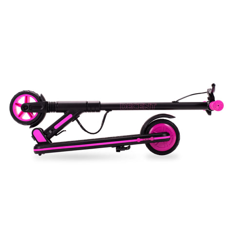 Decent Kids Electric Folding Scooter Black/Pink