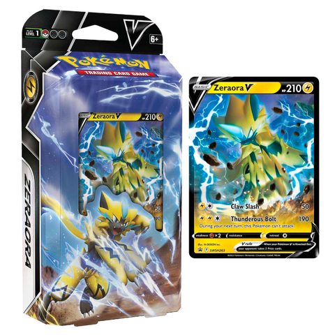 Pokemon V Battle Deck - Zeraora V | Damaged Packaging