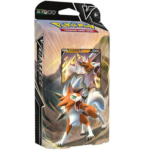 Pokemon V Battle Deck - Lycanroc V | Damaged Packaging