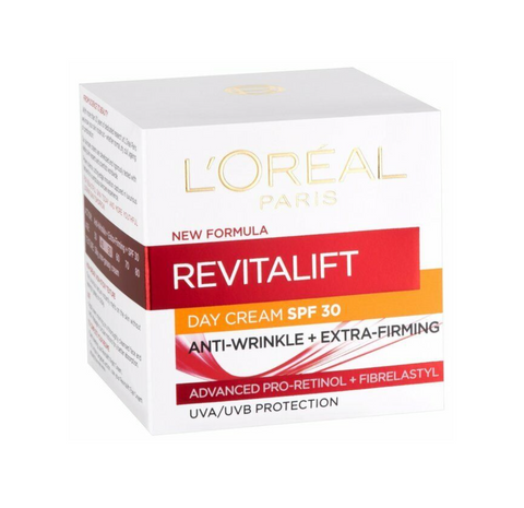 L'Oreal Revitalift Day Cream SPF 30 Anti Wrinkle Firming, 50ml
