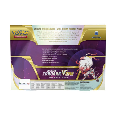 Pokemon Hisuian Zoroark VSTAR Premium Collection