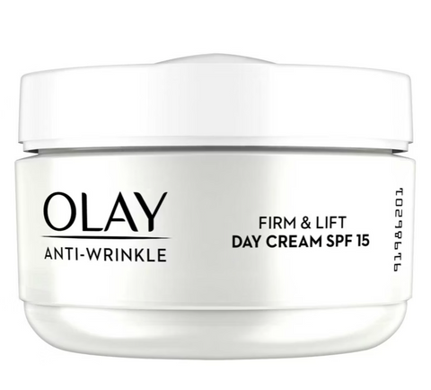 Olay Anti-Wrinkle Firm And Lift Anti-Ageing Day Moisturiser SPF15 50ml