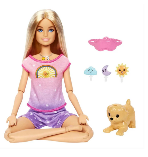 Barbie Self-Care Rise & Relax Fashion Doll