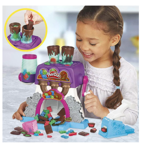 Play-Doh Candy Delight Playset Interactive Sweet Maker 13 Piece | Damaged Packaging