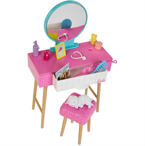 Barbie Doll & Bedroom Playset | Damaged Packaging